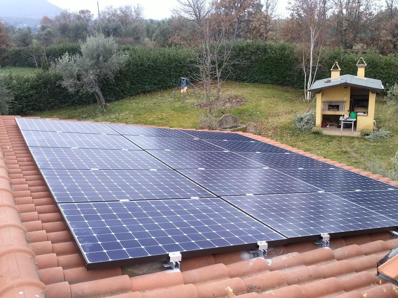 Impianto Fotovoltaico in Scambio Sul posto Lightland SunPower Viterbo