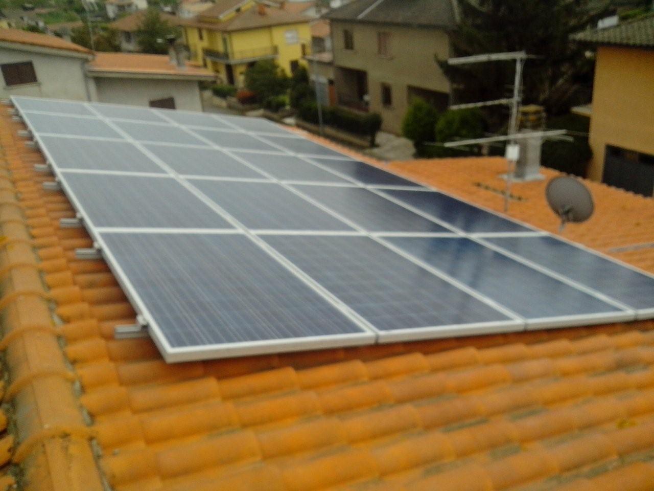 Impianto Fotovoltaico in Scambio Sul posto Vasanello